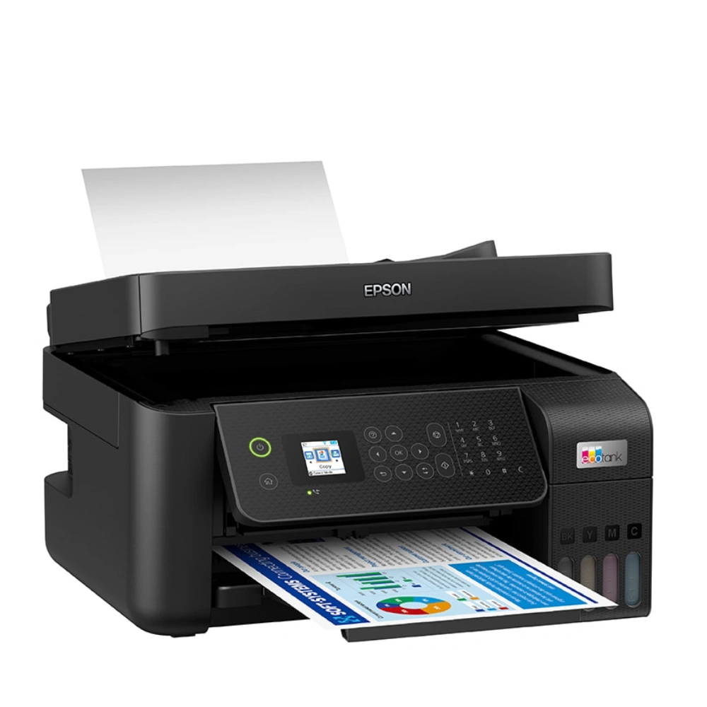 Epson Ink Tank Color Printer L5290 A4 Multi Function with ADF | Fax | WiFi view 5